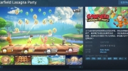 《加菲猫千层面派对Garfield Lasagna Party》现已上架Steam！发售日期公开 可与好友一同共享派对
