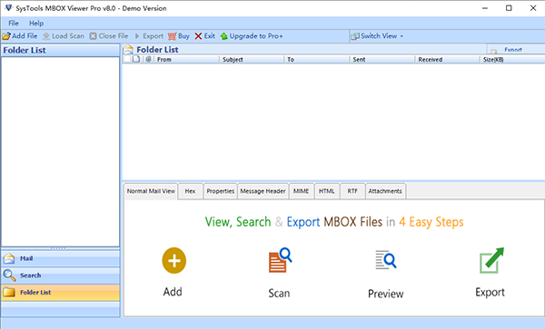 SysTools MBOX Viewer Pro图片