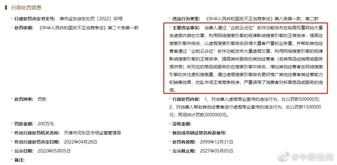 号称给钱就能屏蔽负面！水军公司遭315点名后被罚惨