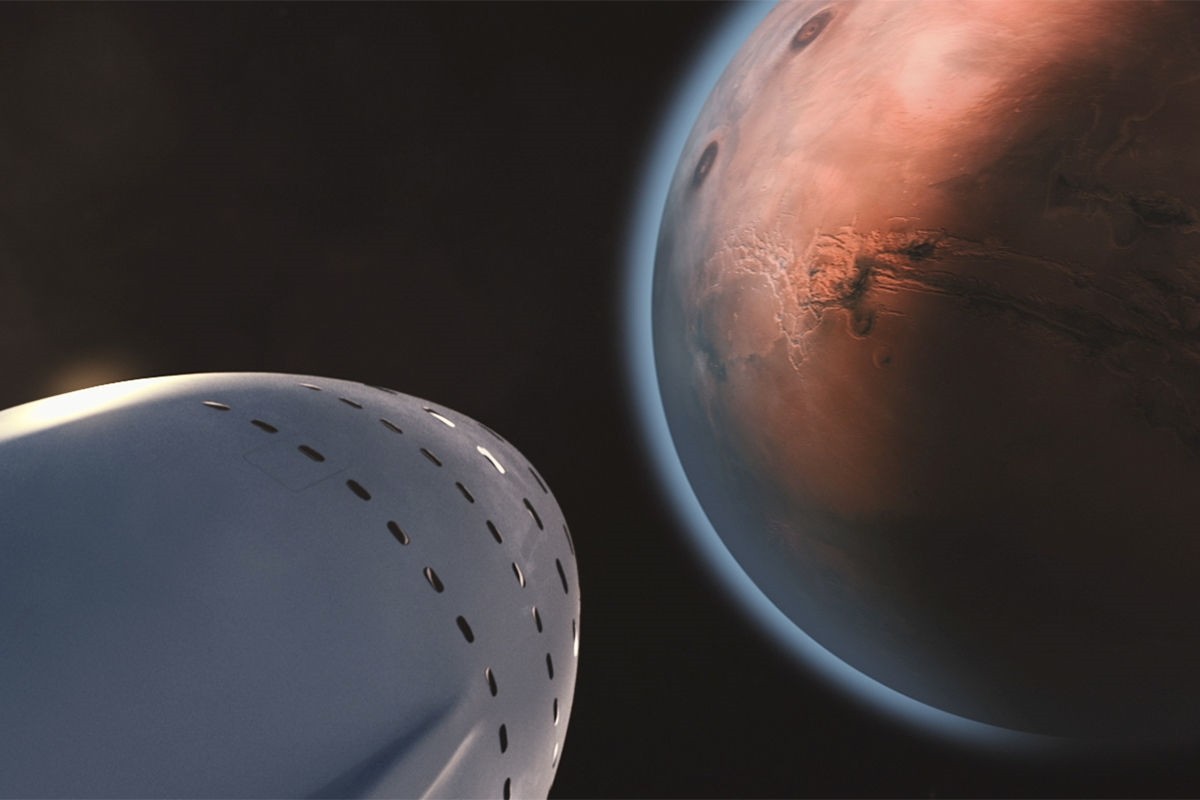 马斯克终极目标：20年内在火星建造自给自足城市