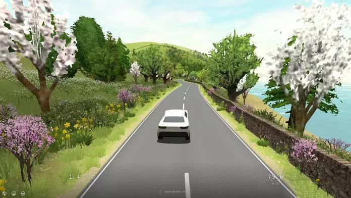 Anslo个人玩家开发，浏览器免费驾驶游戏《Slow Roads》现已上线