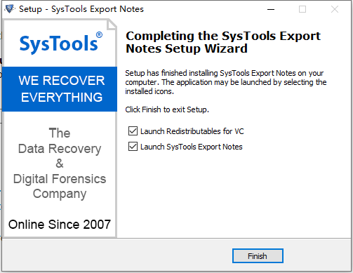 SysTools Export Notes图片