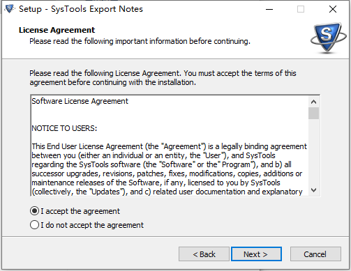 SysTools Export Notes图片