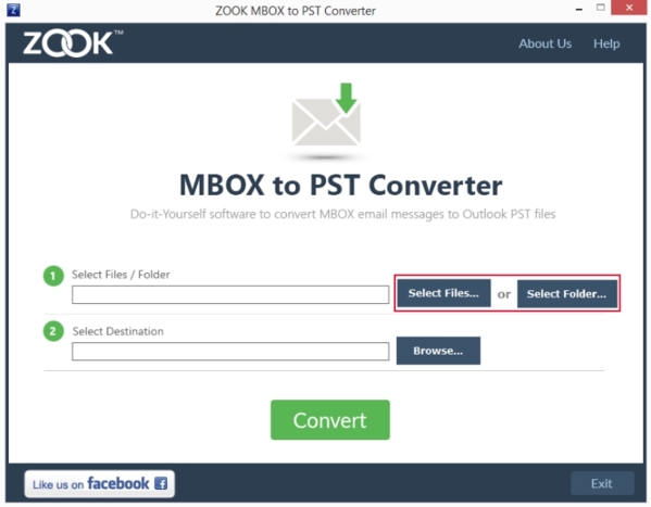 ZOOK MBOX to PST Converter图片1