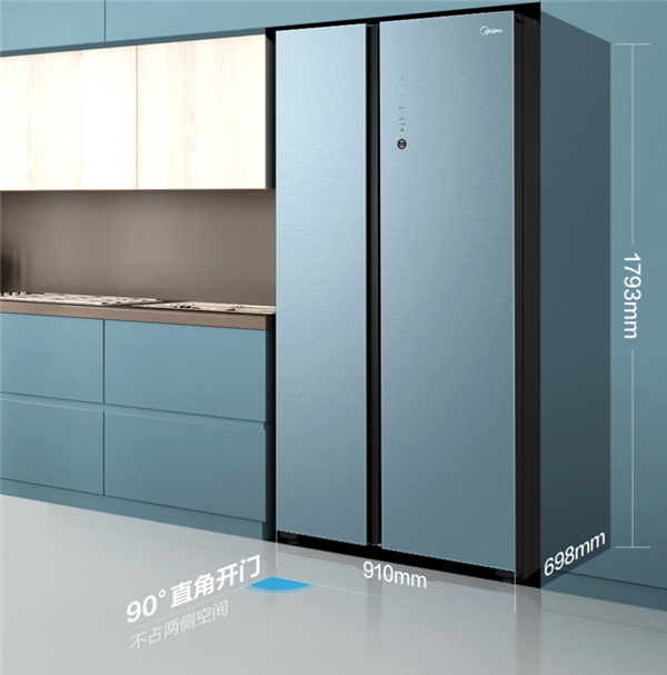 美的首款搭载鸿蒙操作系统冰箱开售：6999元